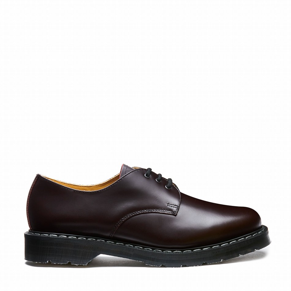 Solovair Cordovan Uomo Scarpe Gibson Bordeaux | S3-995-COR-G-030